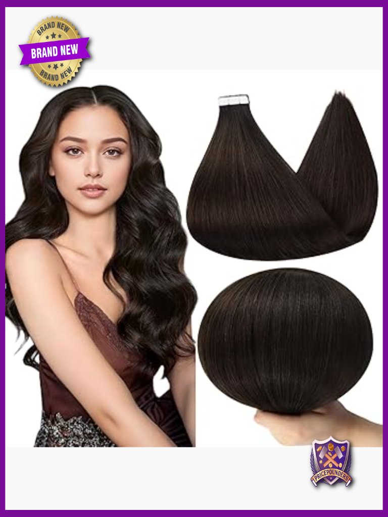 Tape In Hair Extensions Human Hair 26 Inch Soft Remy Straight 100g 40 Pcs